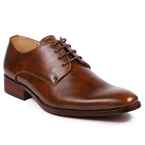 Metrocharm MC111 Lace Up Oxford Classic Dress Shoes