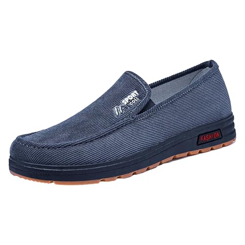 Imagen de Laquieio Zapatillas Hombre Baratos Zapatos de Casa con Forro de Cálido Antideslizante Outdoor Seguridad Ligero con Punta de Acero Regalos Originales Para Hombre
