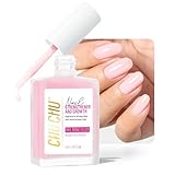Nail Repair for Women: 8 in 1 Pink Nail Hardener Strengthener Extra Strong and Growth - Protein Nail Polish Hardener Ridge Filler Concealer for Weak and Damaged Nails 15ml