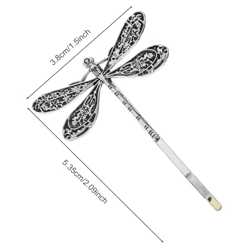Pinzas para cabello Mabor en plata antigua miniatura 2
