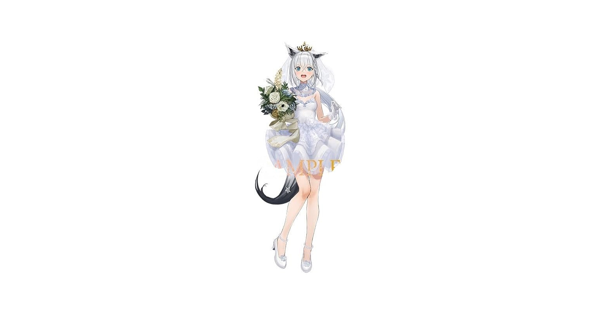 Amazon.co.jp: 白上フブキ アクリルスタンド ウェディング