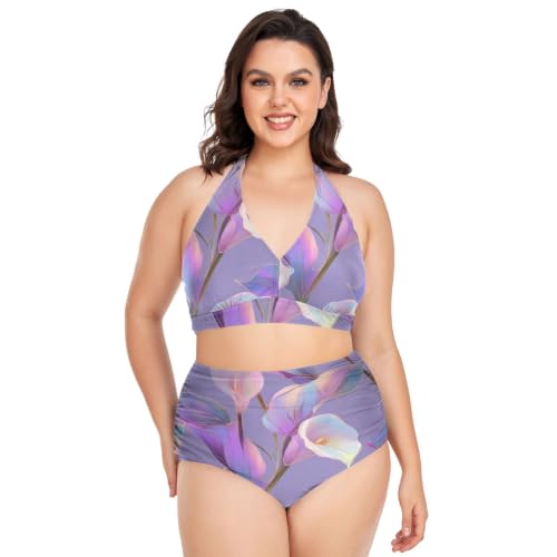 Maillot de bain deux pièces ajusté résolvant le manque de maintien avec effet gainant