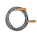 Produktbild BAUSTER® Spirale fur Kanalisation 9mm 10m Rohrspirale Spirale mit Kralle Rohrreinigungsspirale Spirale für Rohre Kanalspirale Spirale Abfluss Rohrreinigung abflussspirale (10m (9))