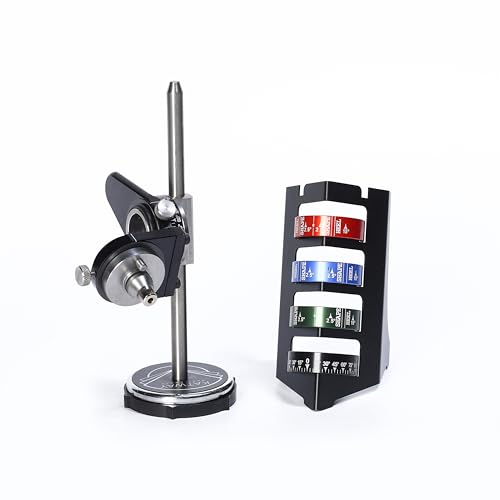 GEMKIT Sharpening Angle Device,Sharpener Angler for Jewelry Engraving Machine,Precise Graver Engraving Grinding Machine for Sharpening Knives, Chisels, Woodworking - Metal Engraver Accessories,HH-DA01