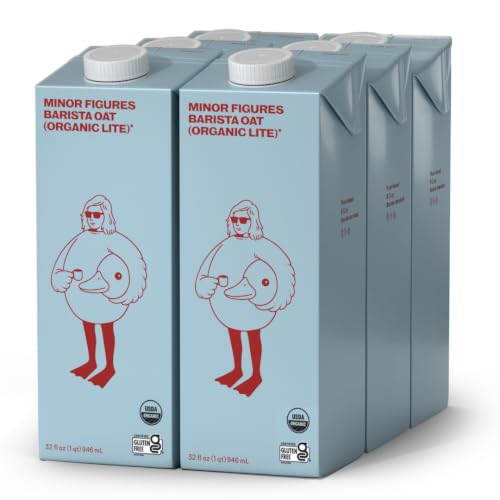 Minor Figures - Oat Milk | Barista Oat (Organic Lite) | 32oz (6 Pack)