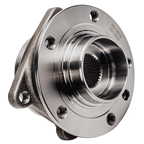 Image of Detroit Axle - Front Wheel Bearing Hubs for 2014-2023 Jeep Cherokee [w /Off Road Suspension], 2 Wheel Bearing & Hubs Assembly 2015 2016 2017 2018 2019 2020 2021 2022 Replacement