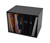 Protected Single Schallplatten (7inch) Box aus Kunststoff schwarz
