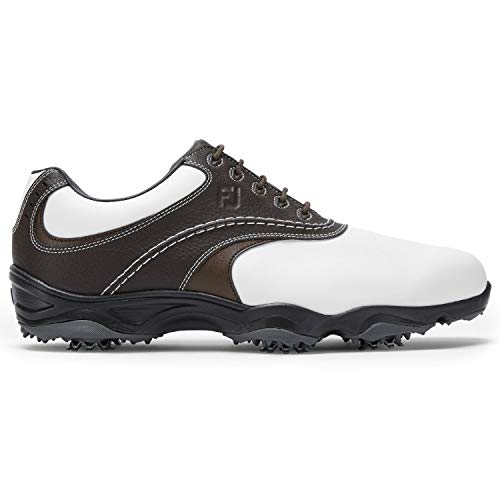 FootJoy Men's Fj Originals Golf Shoes White (Blanco/Marron 45359m) 10 UK