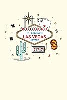 Welcome to Fabulous Las Vegas: 6x9 Lined Writing Notebook Journal, 120 Pages 1097808149 Book Cover