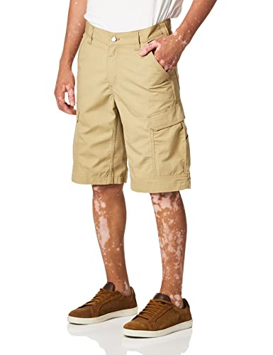Carhartt Mens Force Relaxed Fit Ripstop Work Cargo Shorts, Dark Khaki, 36 Regular Us #TOP1