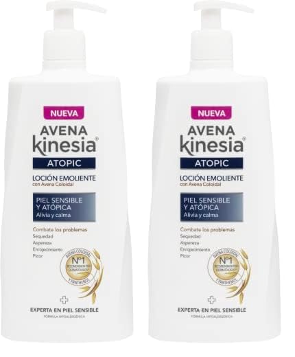 Avena Kinesia - Loción Corporal Atopic 400ml (Paquete de 2)