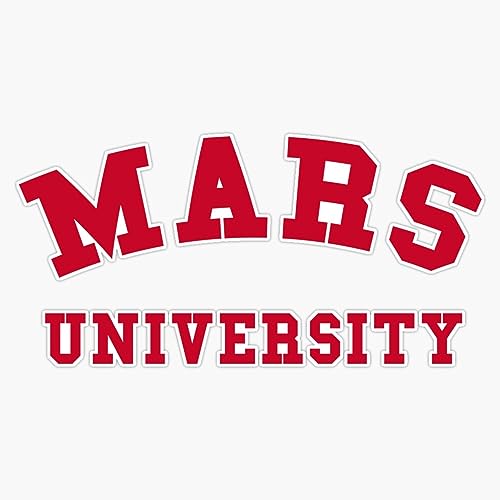 MAGNET Mars University Magnetic Vinyl Sticker Decal Magnet 5