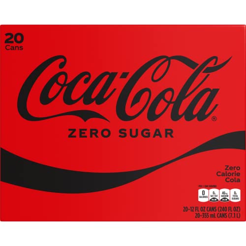 Coke Zero Sugar Diet Soda, 12 Fl Oz (Pack Of 20) #TOP6