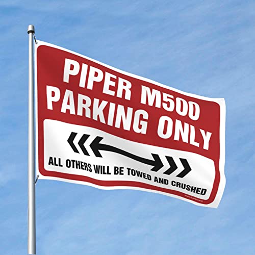 Drapeaux drôles cool Piper M500 idéal pour décorer un grand mur de dortoir ou garage