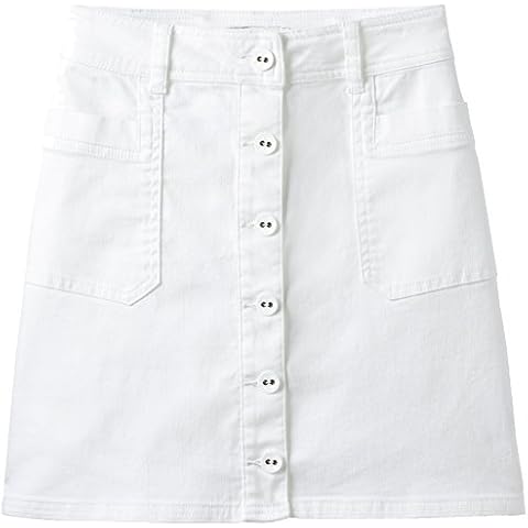 prAna Women's Kara A-Line Skirt in White Cover