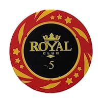Amazon | W&Berry ROYALポーカーチップ カジノ コイン テキサス