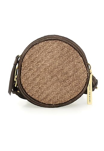 Sac cabas Caterina Lucchi ELETTRA S en cuir noir pour femme
