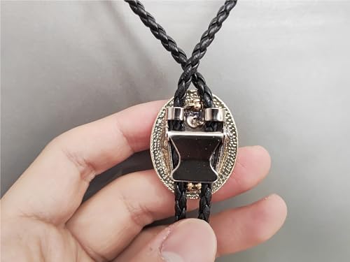 Image of Animal & Plant Bola Tie Bolo Tie Wedding Necklace for Men Women Groomsmen Western Cowboy Necktie