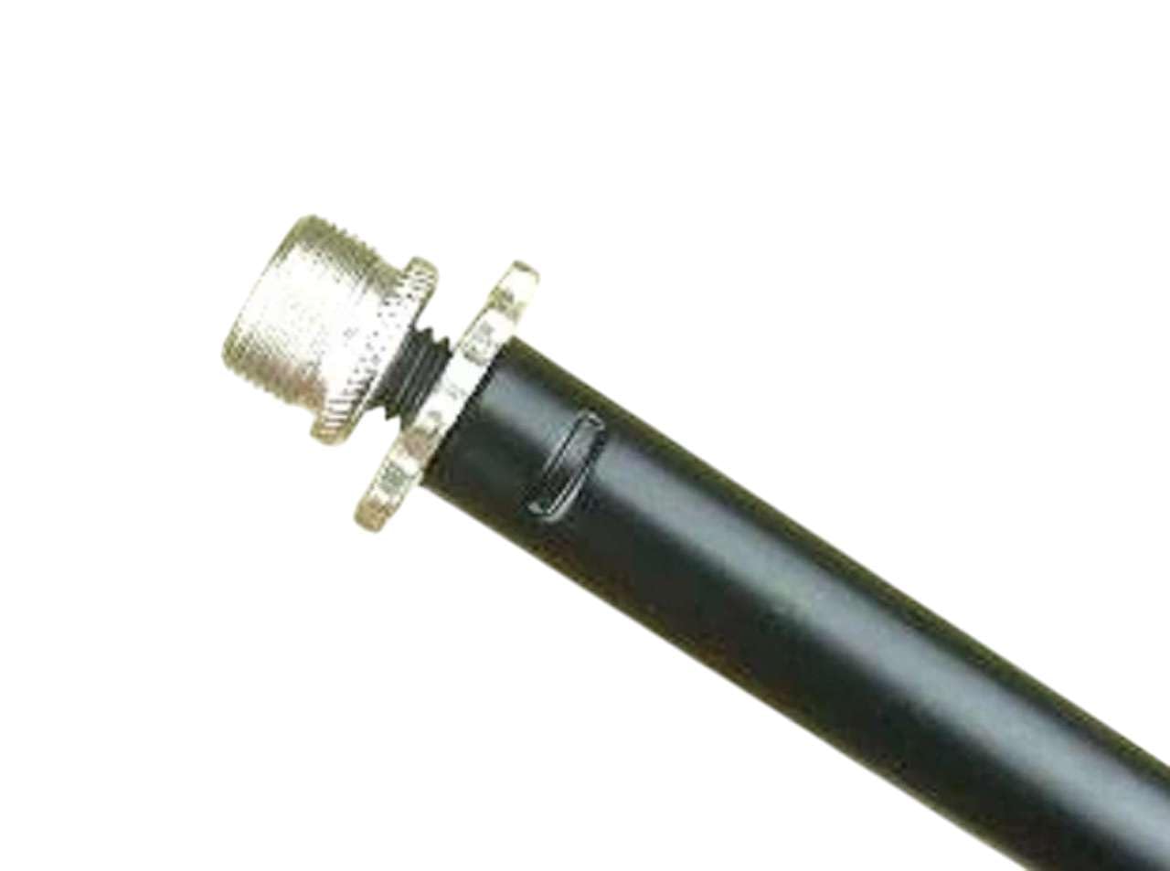 2 x ADAM HALL Eco Mikrofonständer Mikrofonstativ S5BE mit Galgen/Schwenkarm, Höhe 98 bis 162 cm, Schwarz