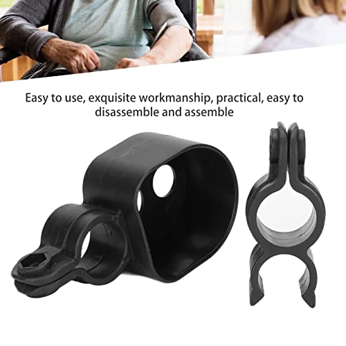 Walking Stick Holder, Walking Device Walking Stick Holder For Wheelchair Durable Cane Holder Accessories For Wheelchair, Scooters, Most Walkers (No Screws) #TOP1