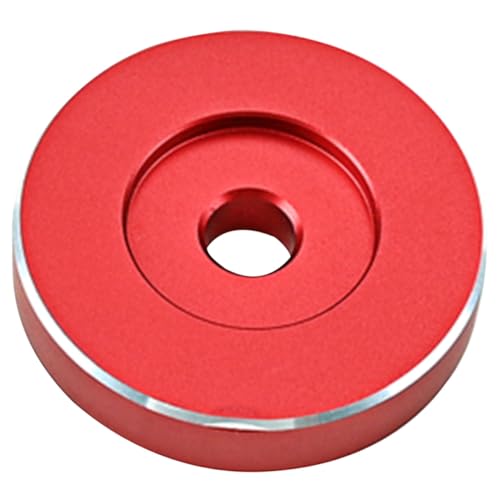 HIAKDOFT Adaptador Profesional de Metal para Tocadiscos y Vinilos Diseño Portátil Fácil de Instalar Accesorio Duradero para Fonógrafos y Reproductores de Discos