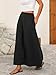 ANRABESS Womens Maxi Skirt 2026 Summer Boho Flowy Tiered Casual Elastic High Waisted Swing A-line Long Skirts with Pockets Black Large