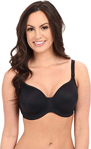 Anita Maternity Women's Microfiber Nursing Bra, Black, 34G