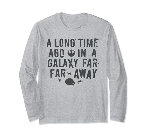 T-shirt Star Wars Galaxy manches longues pour soirée ciné