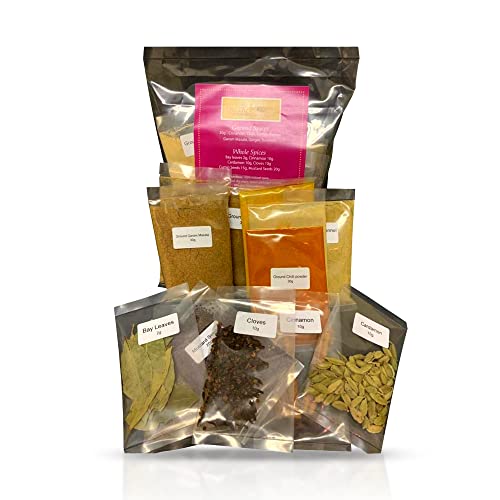 The Three Sisters Organic Indian Spices Pack (Set of 13 Pc)