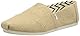 TOMS Herren Recycled Cotton Alpargata Slipper, Dunkel Natur, 39 EU