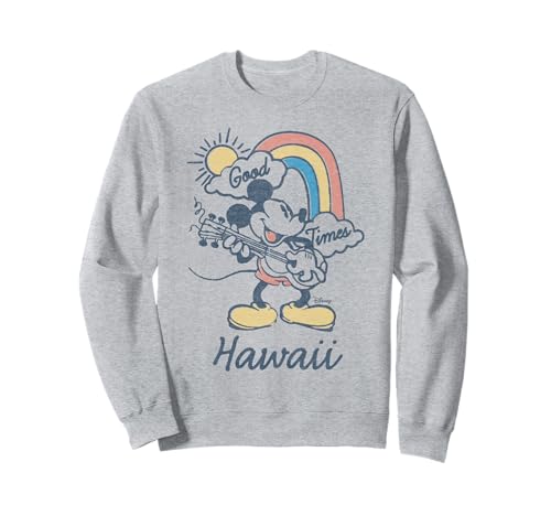 Sweat Mickey Hawaii idéal pour vos soirées d'été et moments de détente