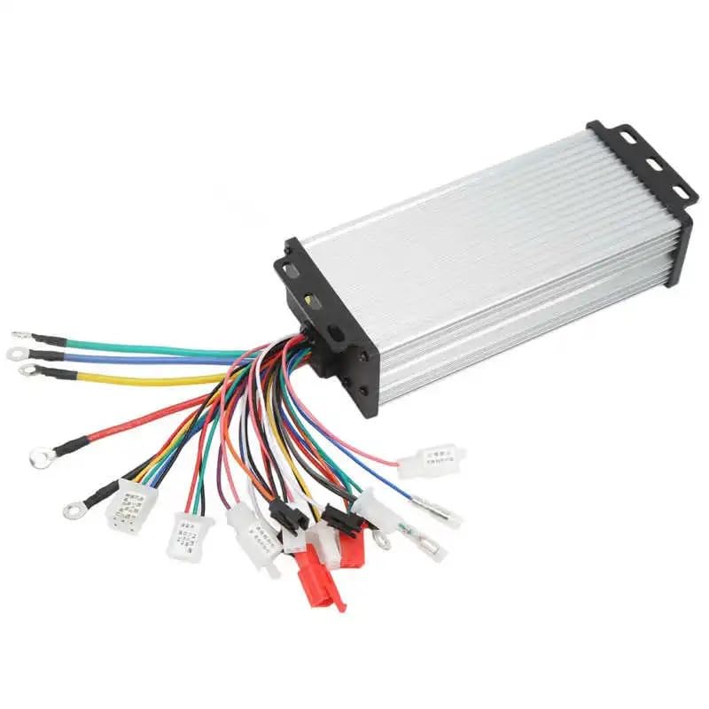 Kontroler hulajnogi elektrycznej, bezszczotkowy kontroler fali sinusoidalnej 48 V, 60 V, 72 V, 600 W, 800 W, 1500 W, do roweru elektrycznego/trójkołowego/skutera do silnika Brushl