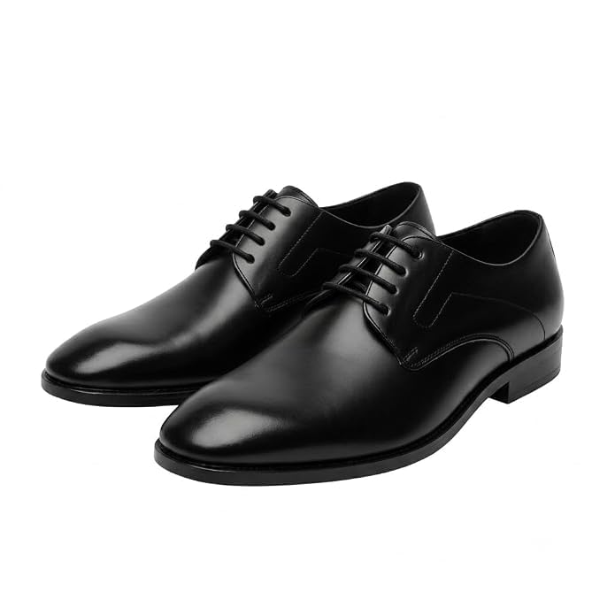 Formal Shoe for Men | Lace-Up Derby for Business & Casual Wear | Stylish Design with Comfortable Fit Craftsmanship for All-Day Support-image-48