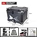 Car 45/55L Motorcycle Aluminium Alloy Box Trunk Scooter Electric Helmet Case Shatterproof Tail Travel Luggage(45L Black base plate)