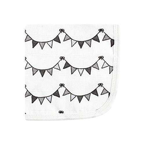 Image of Hudson Baby Unisex Baby Cotton Muslin Washcloths, Royal Safari, One Size