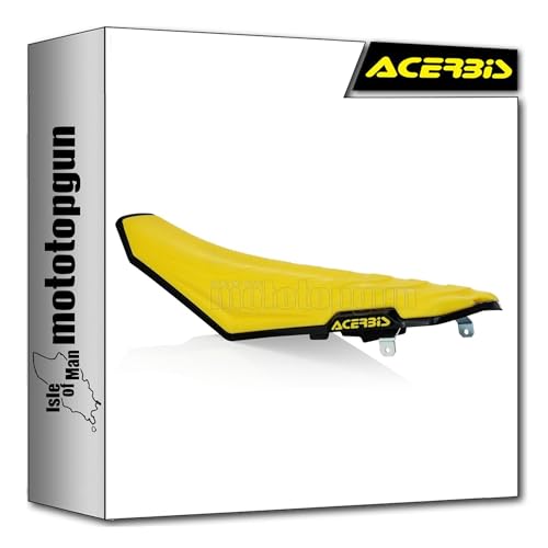 Selle Acerbis X-Air jaune pour rouler sans glisser sur Suzuki RMZ 250