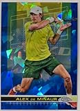 Alex de Minaur trading Card (Australian Tennis Star) 2024 Topps Chrome Blue Refractor #98