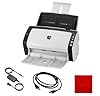 FI-6130Z Fujitsu Duplex Sheet-Fed Receipt Document Scanner with 24V & USB 2.0 Cable (Renewed)
