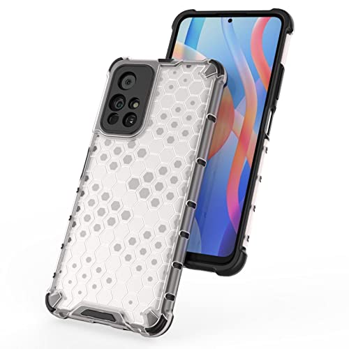 Image of Glasgow Back Case Cover Designed for Mi Redmi Note 11T 5G / Poco M4 Pro 5G - Transparent
