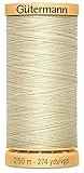 Natural Cotton Thread 273 Yards-Butterfly
