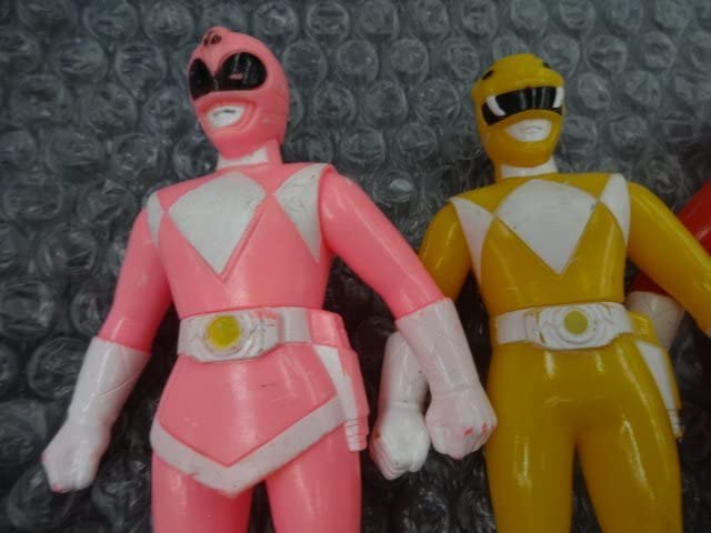 Amazon.co.jp: 当時物 1992 ミニソフビ 約12cm 恐竜戦隊