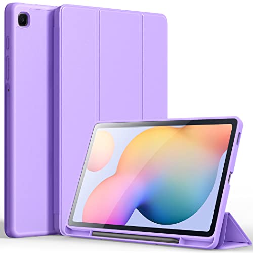 CACOE Funda Compatible con Samsung Galaxy Tab S6 Lite 10.4 2024/2022/2020, Ultradelgada Carcasa...