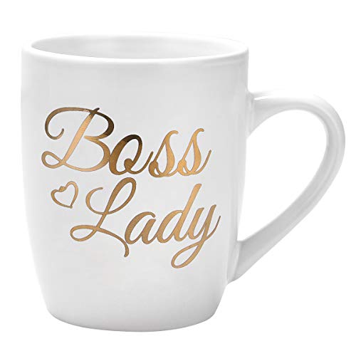 Boss Lady Coffee Mug Women Funny Coffee Mug Christmas Gifts Novelty Gift