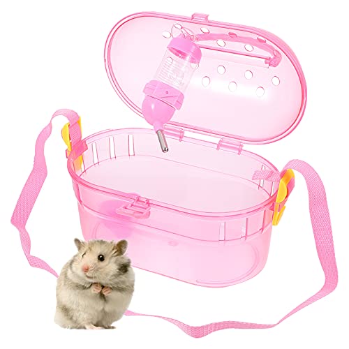 Acessórios criativos 1 conjunto caixa de transportadora ao ar livre hamster caixa de chinchila criat