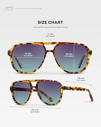 Image of WearMe Pro Chic Retro Oversized Polarized Sunglasses: Statement Aviators for Women