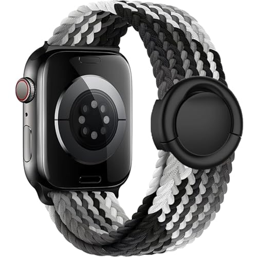 Issinlky �҂ݍ��݃o���h �\�����[�v Apple Watch �o���h 38mm 40mm 41mm 42mm 44mm 45mm 46mm 49mm �Ή� �X�g���b�v �L�k�� ���E���h�o�b�N�� iWatch Series 11 10 9 8 7 6