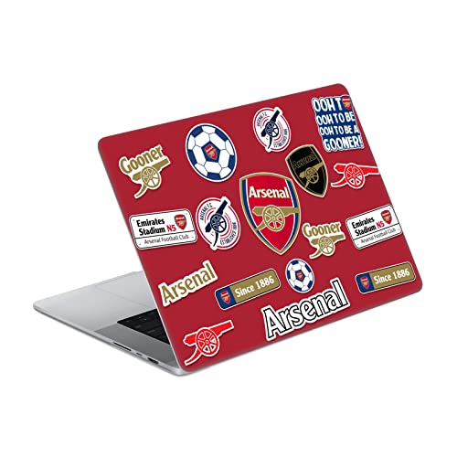 Vinyle Autocollant Peau Arsenal FC MacBook Pro 14 A2442 Protection Sticker