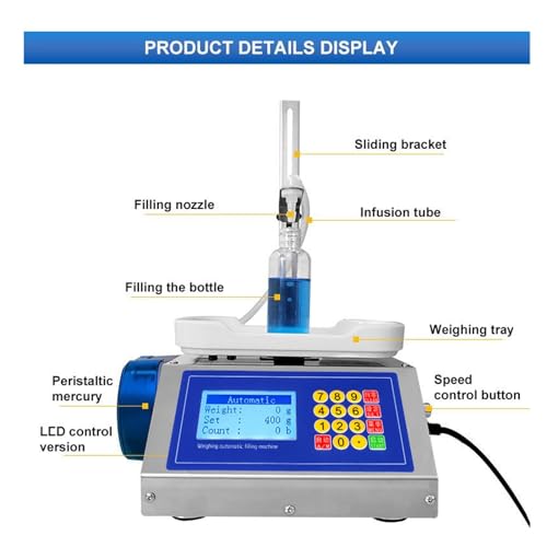 Machine de remplissage pour vernis à ongles et fioles de e-liquide