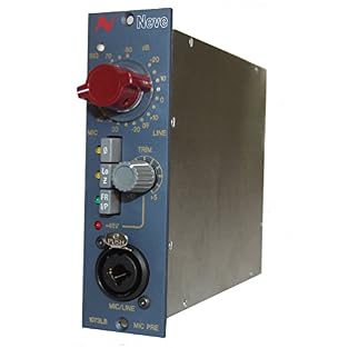 500 Series Mic/Line Preamp Module with 80dB of Gain Audio Processing Insert Feature Neve Marinair Transfmers Gain Trim Controls 48V Phantom Power
