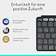 Logitech Keys-To-Go 2, mobile Bluetooth-Tastatur für Tablets mit integriertem Schutzcover, schlanke, kabellose Tastatur für Windows, Android, Linux, iPad, iPhone, Mac, Apple TV, DEU QWERTZ - Grau